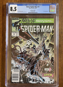 Web of Spider-Man #31, Marvel Comics, 10/1987, CGC Graded 8.5