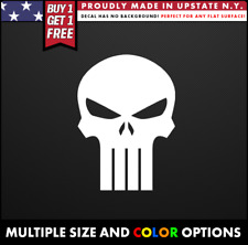THE PUNISHER Vinyl Decal Sticker BUY 1 GET 1 FREE Cool Oracal Perfect for car