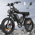 Ridstar 1000W/2000W 15Ah/20Ah/40Ah Battery 20'' Fat Tire Mountain Electric Bike