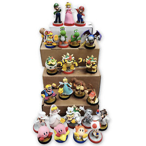 Lot of 23 Nintendo Amiibo Silver Mario Wedding Rosalina Luma Kirby Donkey Kong