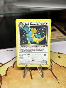#2 Dark Dragonite 5/82 Team Rocket 2000 Holo Rare WOTC Pokémon Card TCG