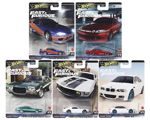 Hot Wheels 2024 Fast and Furious Mix F Set of 5 HNW46-956F