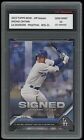 Shohei Ohtani 2023 Topps Now 1st Graded 10 Los Angeles Dodgers Signed Deal Card