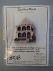 THE PINK HOUSE CAPE MAY NEW JERSEY Shelia's House Lapel Pin Original Backing
