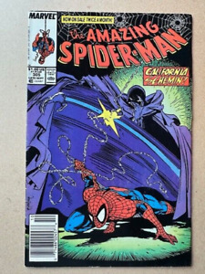 Amazing Spider-Man #305 VF-/F+ Newsstand. McFarlane, Prowler, Black Fox