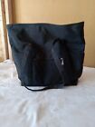 Baggallini Womens Black TOTE Double Handle Shoulder Bag  Carry Shopping