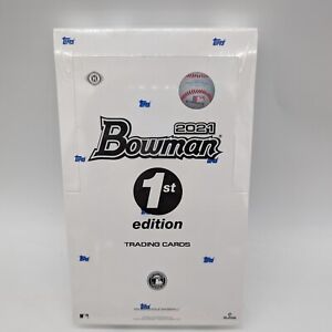2021 Bowman Baseball 1st Edition Trading Cards 24 Pack Hobby Box