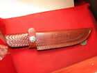 0109 LEATHER SHEATH 6 INCH FOR  MARBLES   DEER HUNTING KNIFE LARGE4449456 CUSTOM