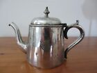 Vintage Elkington silver plate single teapot marked Whitehall Luncheon Club