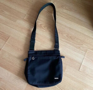 Nine West Black Nylon Travel Crossbody Bag OS