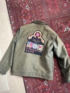 Vtg 40s 50s Us Navy Deck Jacket With Korea Patch!