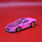 Vintage 1993 Hot Wheels Ferrari Testarossa Pink HW Revealers 1:64 Orange UHsp