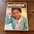 Webster: Season Three DVD 4-Disc Emmanuel Lewis Alex Kara’s Susan Clark RARE OOP