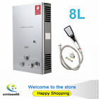 8L Hot Water Heater Propane Gas LPG Tankless 4.8GPM Instant Boiler Shower Kit
