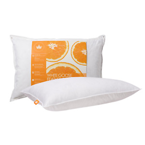 Canadian Down & Feather Co - White Goose Feather Pillow - 100% Cotton