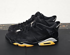 Nike Air Jordan 6 Retro Low Chrome Mens Size 13 Black Athletic Shoe 304401-003