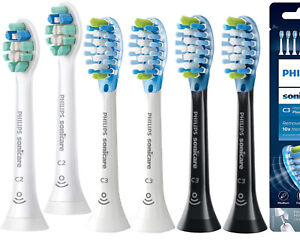 4-8 Handles C2 C3 Sonicare Plaque Defence Replacement Toothbrush Heads HX9043