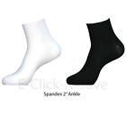 6~12 Pairs Lot Men Women 9-11 10-13 Crew Ankle Cut Sports Socks Black White Gray