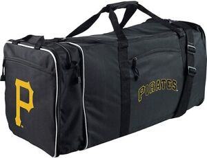 MLB Pittsburgh Pirates Premium XLarge Expanding Duffel Bag gym luggage 28x12x11