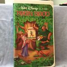 Disney Black Diamond VHS Robin Hood animated classic video tape cassette