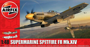 Airfix Supermarine Spitfire FR Mk.XIV 1:48 Plastic Model Airplane Kit A05135