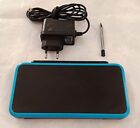 NEW NINTENDO 2DS XL CONSOLE - Black/Turquoise 64GB w/ Charger AMAZING EXTRAS!!