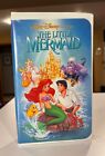 “RARE” Disney The Little Mermaid (VHS, 1989, Black Diamond Edition) Banned Cover