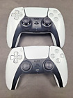 Lot of 2 Sony PlayStation 5 DualSense Wireless Controller PS5 CFI-ZCT1W-Used
