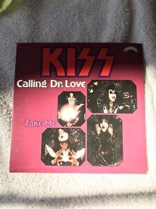 KISS-LOT OF 2 45RPM RECORDS (ONE 7 INCH AND ONE 12 INCH)-THE 12