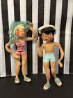 Annalee Doll 1960’s Vintage Beach Couple Lot