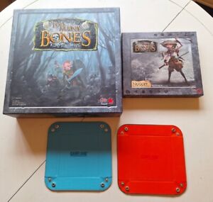 Too Many Bones RPG Board Game + Nugget The Tresure Hunter Expansion! Complete!