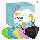 MOORAY KN95 Face Mask for kids 25 Pack, 5 Layers Cup Dust Mask w/ Adjust…