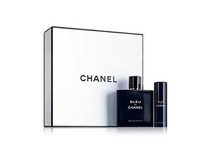 CHANEL 2-Pc. BLEU DE CHANEL Eau de Parfum Gift Set, NEW (5 oz EDP + Travel )