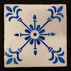 Antique Portuguese Tile Flow Blue Portugal