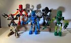 Vintage 2001 Lego Bionicles - Technic Set of 6 w/Cans & Manuals - #8531 - 8536