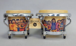 LP Latin Percussion Music Carlos Santana Mini Bongo Drums Sacred Fire