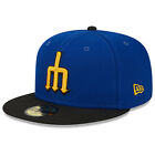 Men's New Era  Royal/Black Seattle Mariners 2023 City Connect 59FIFTY Fitted Hat