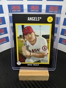 2022 Topps Heritage Mike Trout Venezuela Stamp #1 SSP