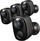 New ListingSecurity Cameras Wireless Outdoor 4Pc,2K Battery Powered AI Motion Detection Spo