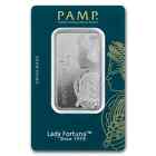 1oz PAMP 45th Anniversary Lady Fortuna Silver Bar (In Assay)