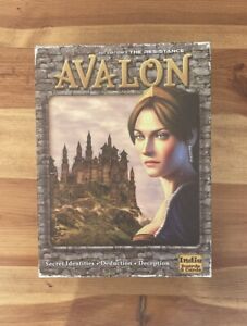 The Resistance: Avalon - Board Game - COMPLETE + Sleeved Cards