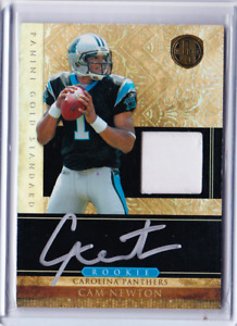 CAM NEWTON RC 2011 GOLD STANDARD RPA AUTOGRAPH 181/325 Panthers