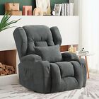 Recliner Chair Manual Rocker Chairs Swivel Glider Single Sofas for Living Room