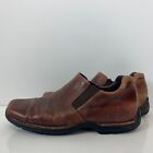Cole Haan Zeno Slip On Shoes Leather Split Toe Brown Mens Size 12