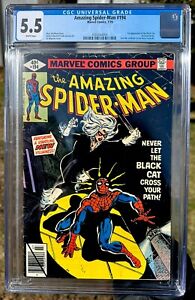 CGC 5.5 Amazing Spider-Man #194 1979 Marvel Comics 1st appearance of the Black