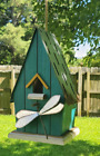 Bird Houses This birdhouse will brighten any space whether indoors or outdoors B