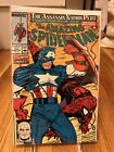 Amazing Spider-Man #323 McFarlane Captain America! Marvel 1989