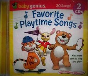 Baby Genius Favorite Playtime Songs (2 CDs) - Audio CD - VERY GOOD