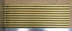 (10) pieces 360 SOLID BRASS round stock 7/16