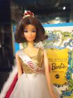 Vintage Barbie Miss America Walk Lively 1972 Mattel w 2 Dresses, Stand+ ~ Read